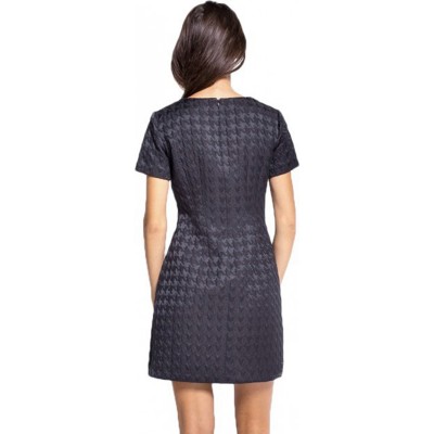 Houndstooth Dress